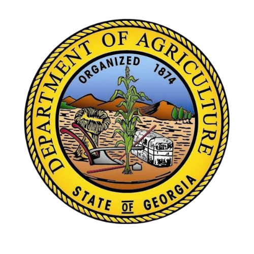 Georgia department of agriculture seal.